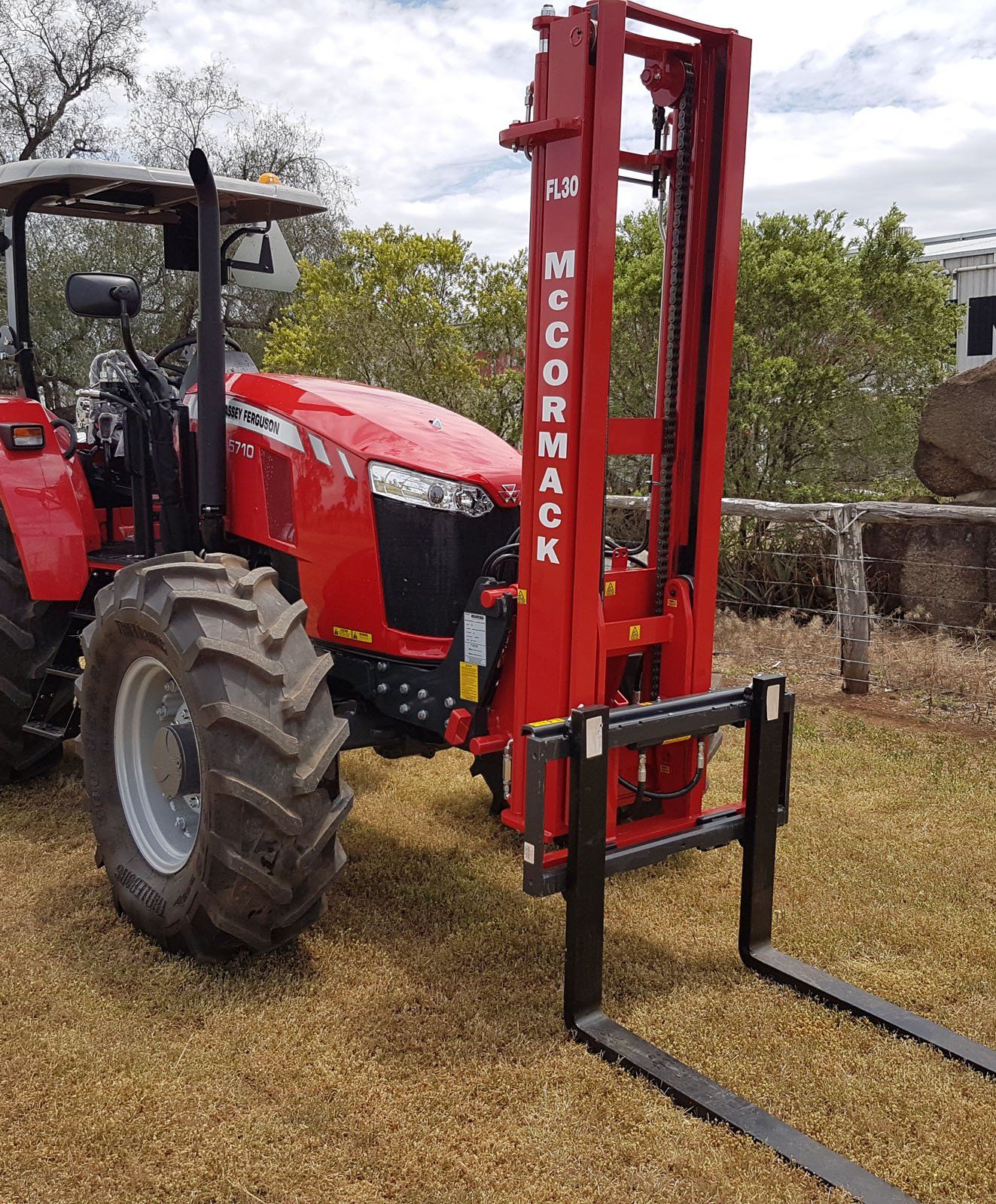 Tractor Mounted Forklifts for most makes McCormack Industries